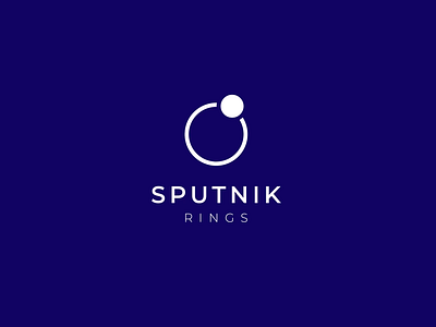 SPUTNIK animation branding icon negative space planet rings wedding