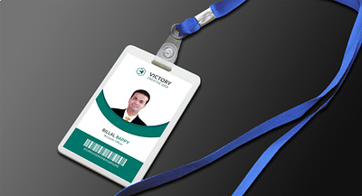Corporate Office ID card blue branding cmyk colourful creative design graphic design id card identity logo photoshop ui vectork web