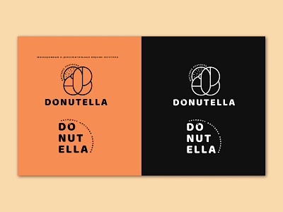 Разработка фирменного стиля доставки пончиков - 4 branding donuts graphic design logo