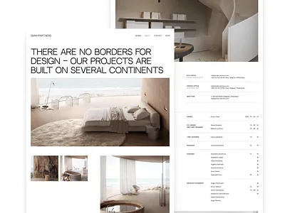 Interior design website (redesign concept) 3d animation branding design graphic design illustration landing page logo motion graphics ui uiux design vector web design webdesign