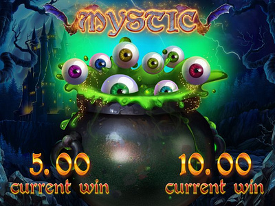 Bonus Game illustration for the online casino slot "Mystic" bonus bonus design bonus game bonus round bonus winnings digital art gambling gambling art gambling design game art game design graphic design mystic game mystic slot slot design slot developer slot development