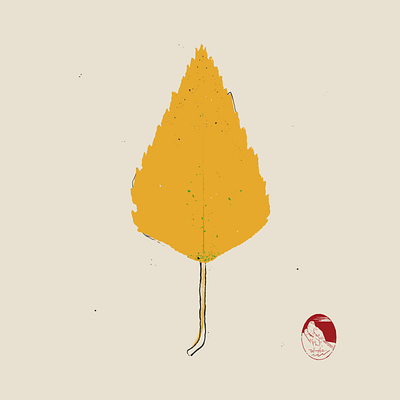 Birch autumm birch digitalart digitaldesign fall graphicdesign illustration illustrator leaves texture trees vector
