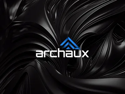 ArchaUx branding development growing it logo minimalism simple up