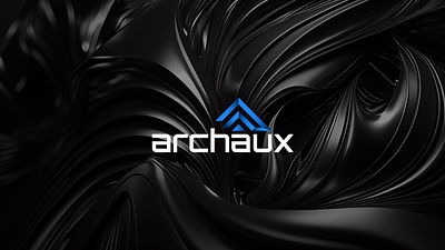 ArchaUx branding development growing it logo minimalism simple up