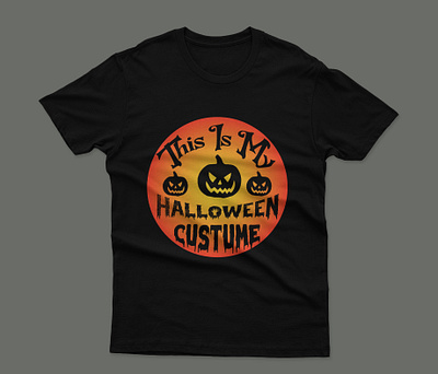 Halloween T-shirt Design dange halloween harror pumking spooky