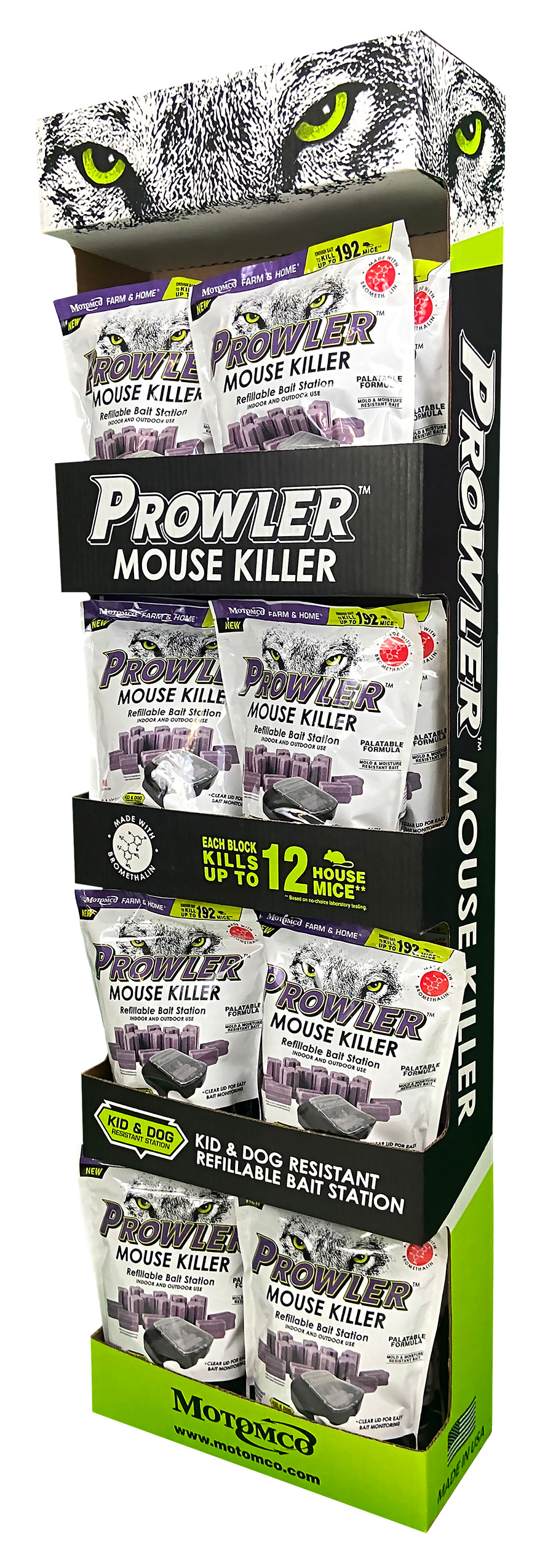 Prowler Powerwing design display graphic design packaging design