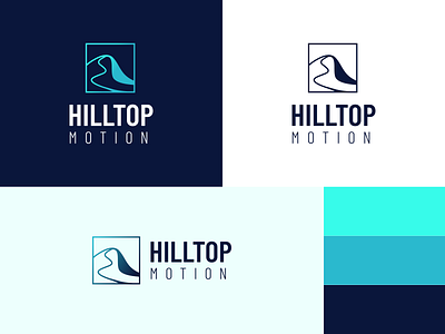 Hilltop Motion Logo Design branding graphic design logo photography video