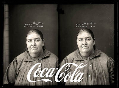 Coca Cola Ad. One of a large series. advertising coca cola digital art