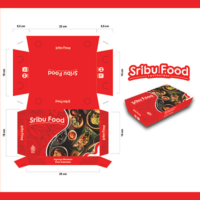 SRIBU FOOD 3d branding graphic design logo motion graphics