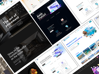 Awesome modern websites - Amiri animation branding business design development figma graphic design html css illustration modern modern website portfolio react ui ux web web design website