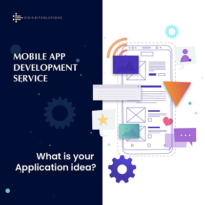 App Development app development branding graphic design illustrator post poster ui
