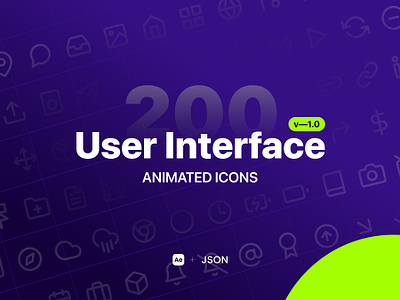 User Interface Animated Icons animation graphic design icon logo motion graphics ui