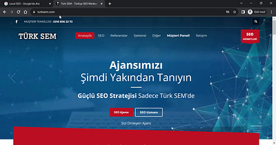 Türk SEM - SEO Agency Web Design graphic design seo ux web design