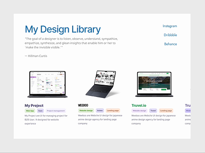 My Design Library - Prototyping clean ui design library interaction design portfolio product design prototyping simple design ui design uiux uiux design web design wireframe