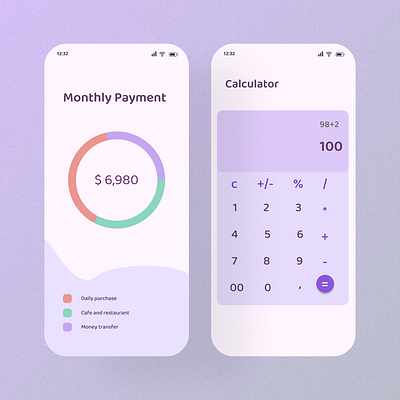 DailyUI 004: Calculation design calculation design dailyui dailyui004