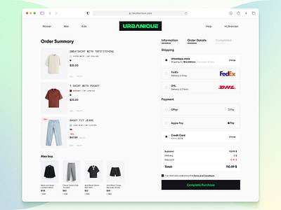 Checkout | Online store checkout clothing design desktop e commerce garment minimal minimalism online shop online store order outfit payments shop store ui wear web white zara