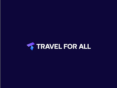 Travel for ALL branding graphic design logo