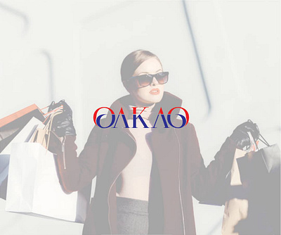 OAKAO FASHION BRAND 3d branding logo ui