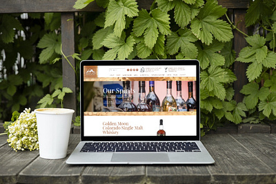Distillery Website Design distillery website design