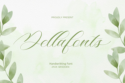 Dellafonts Script Lettering branding design font graphic design handlettering handmade illustration lettering logo script typhography