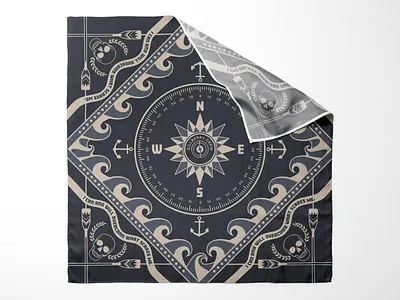 Nautical Crew Bandana the sun