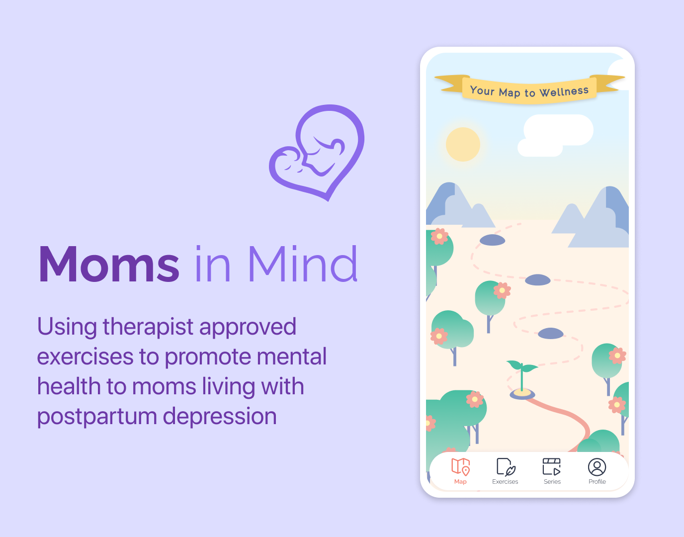 Moms in Mind Case Study branding casestudy designui postpartum