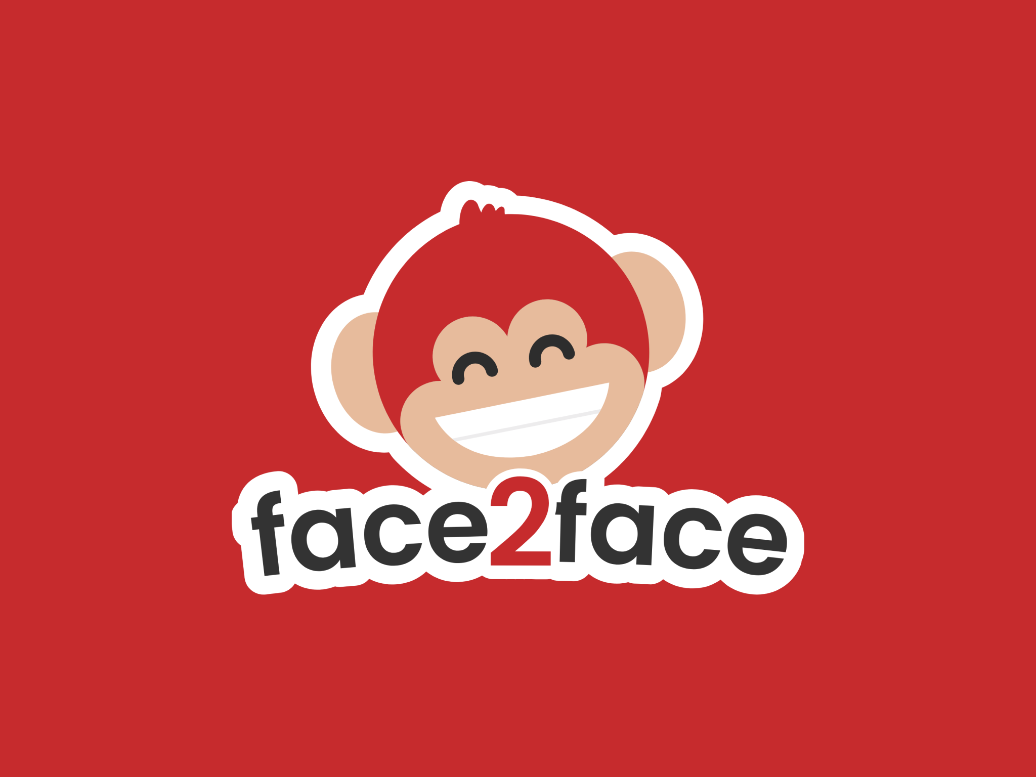 Logo Animation | Dating App Logo animation branding color dating dating app illustration logo logo animation logomark monkey monkey logo red typography ui uxui