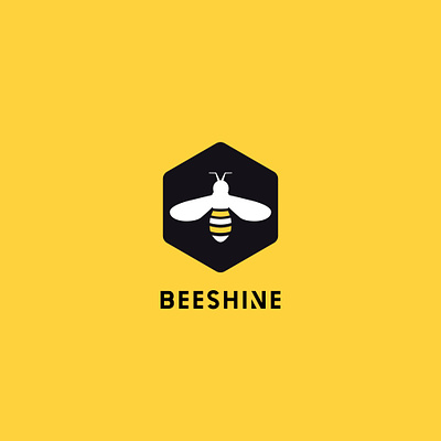 BeeShine Minimal Logo design bee logo brand design branding creative creative logo custom logo design graphic design illustration logo logo design logo maker logodesign minimal minimalist logo modern logo typography unique logo vector vectorize