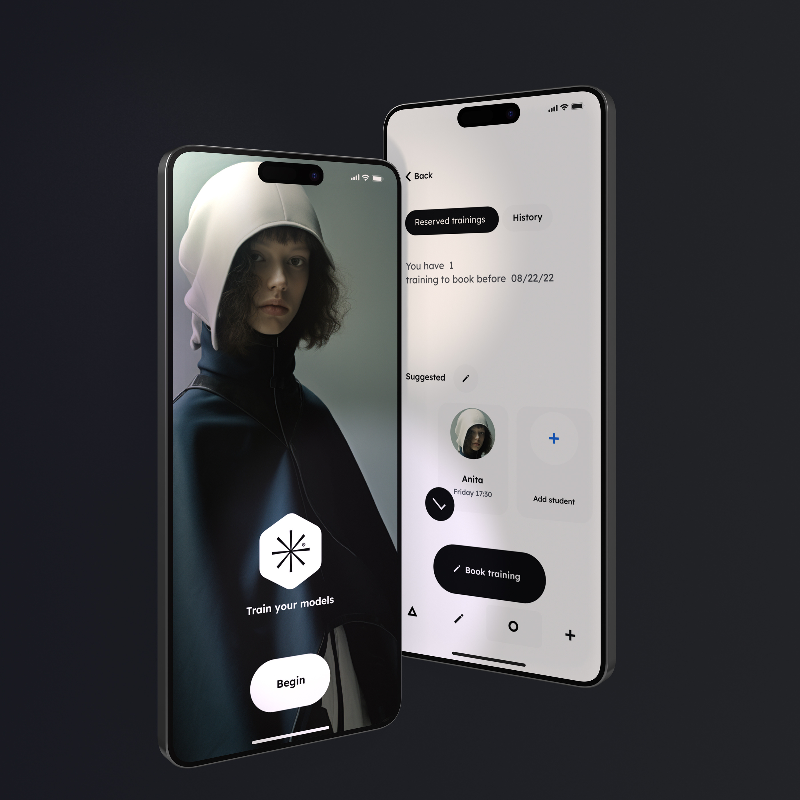 Train your models ❄️ Snowflake UI redesign & rebranding mobile ml web design