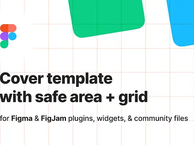 Figma community resource cover template community cover design figma file grid product resource template ui