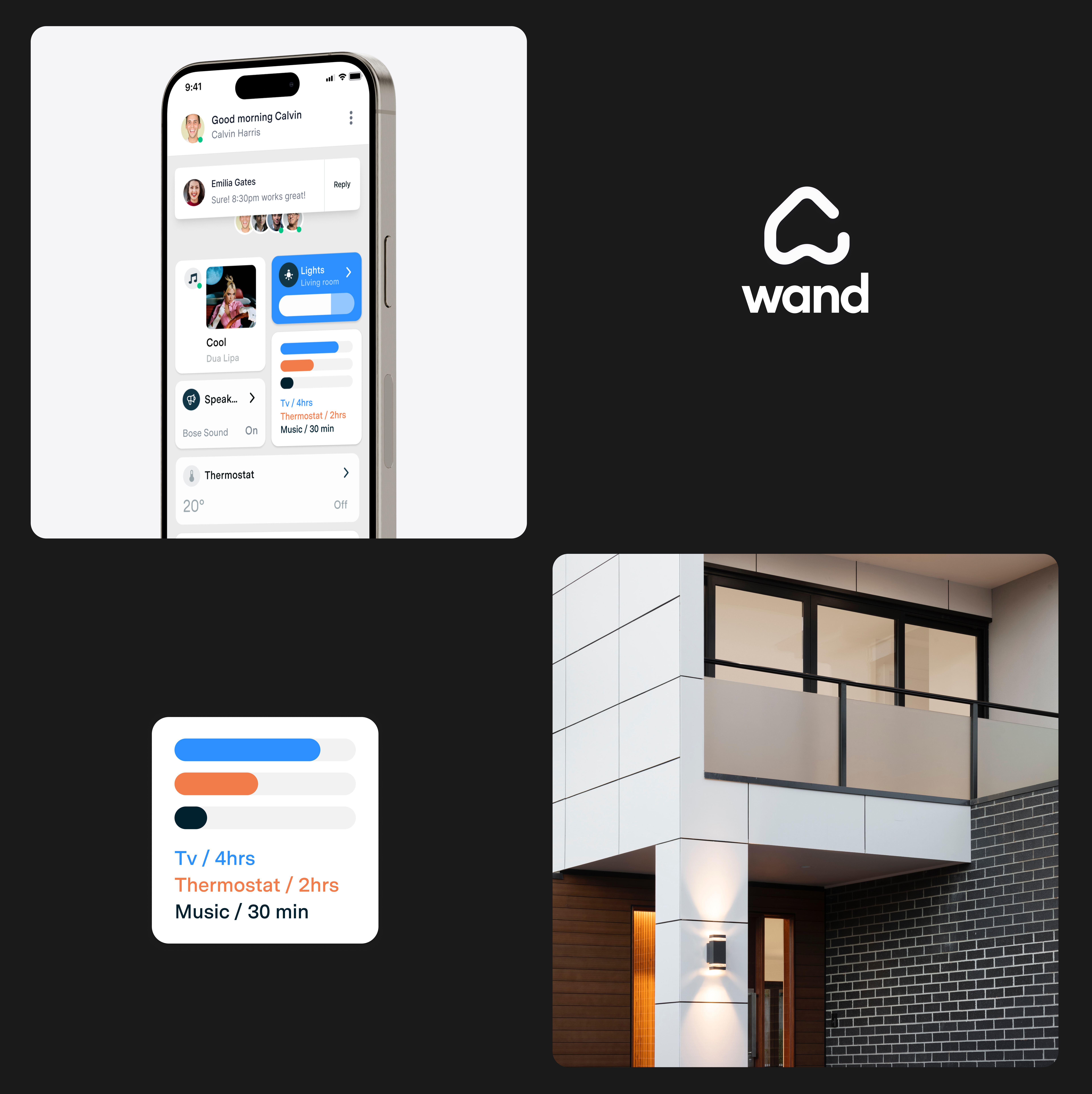 Smart Home - App design app branding design graphic design illustration logo typography ui ux vector