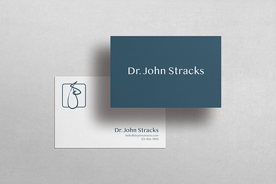 Dr. John Stracks Logo Design brand brand identity branding design graphic design logo