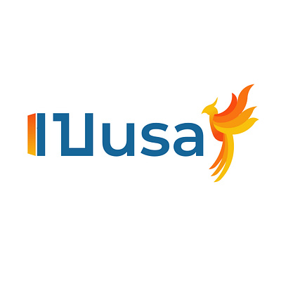 Logo Design For INUSA branding graphic design logo