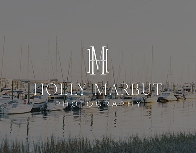 Holly Marbut Photography Logo brand identity branding design graphic design icon logo monogram photography