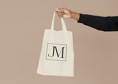 JMN Brand Identity brand identity branding design graphic design logo tote