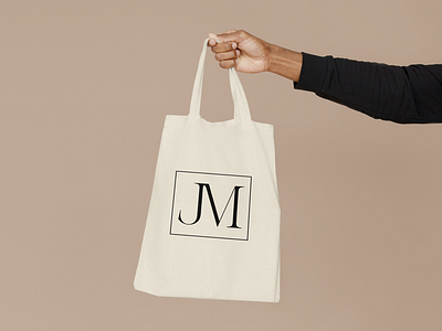 JMN Brand Identity brand identity branding design graphic design logo tote