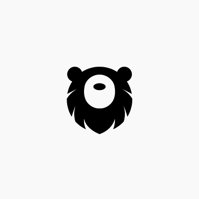 bear monogram minimalist animalslogo branding graphic design hellosnoops logo logobranding logodesign minimalist