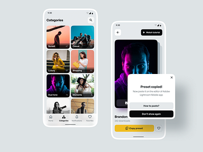 Photo Editing Lifestyle App case study casestudy editing effects filter learn lifestyle persona photo photography preset research tutorial ui usability study user ux