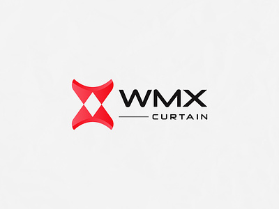WMX Curtain logo design brand brand identity branding design graphic design illustration initial letter logo letter logo letter mark logo logo design modern logo mx w wmx wmx logo wmx logo design x x logo x logo design