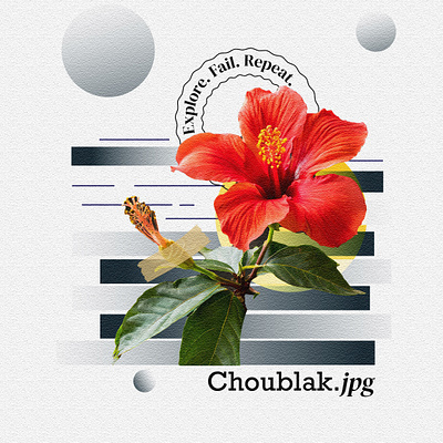 Flower (Choublak.jpg) cutout graphic design illustration