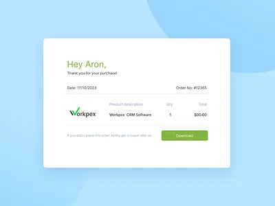 Challenge #017 Purchase Receipt challenge 017 purchase receipt ui uiux