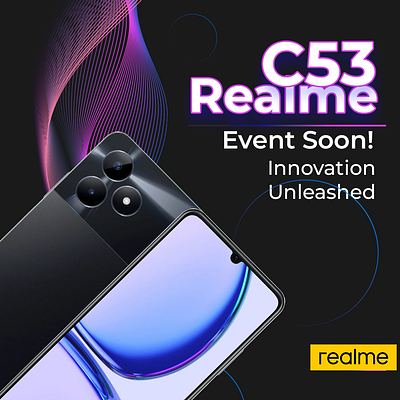 Realme 3d animation branding graphic design logo motion graphics ui