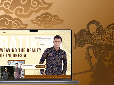BATIKIND. | E-Commerce website batik batik collection collection e commerce ecommerce fashion homepage landing page market market place minimal online shop online store shop shopping tradition ui web user interface web design website