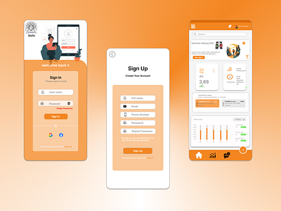 SISFO OF MOBILE branding graphic design ui