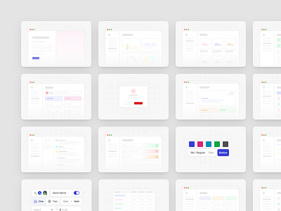 Cover Designs app cover dashboard design system reports saas table ui ux