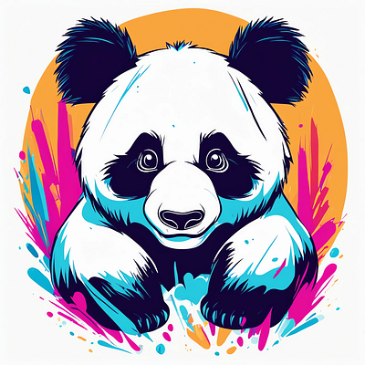 Colorsplash Panda