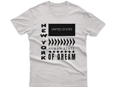 Minimalist T-shirt Design clothing