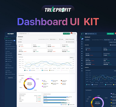 Dashboard Builder UI Kit accounting application chart dark mode dashboard dashboard design design figma light mode ui ui design user interface ux web app
