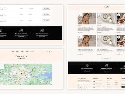 Jewelry Store Website Template bootstrap css design ecommerce html html5 imitation store jewellery jewelry jewelry shop jewelry store online jewelry shop online store shop store tailwind website design website template