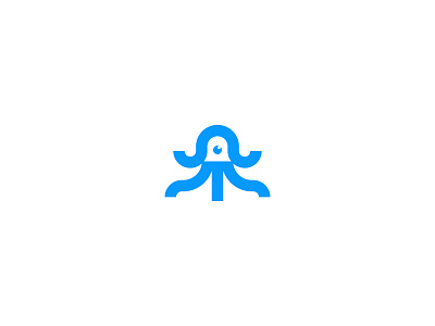 Squid Logo Design animal animal logo branding custom logo design identity identity designer logomark mark octopus sea squid squid logo symbol